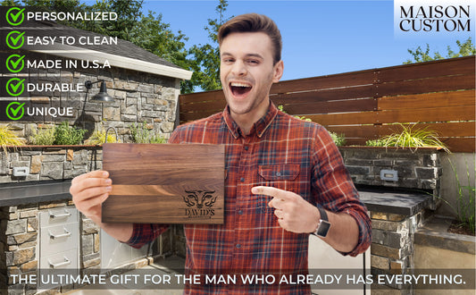 Elevate Your Barbecue Experience with Personalized Barbecue Cutting Boards
