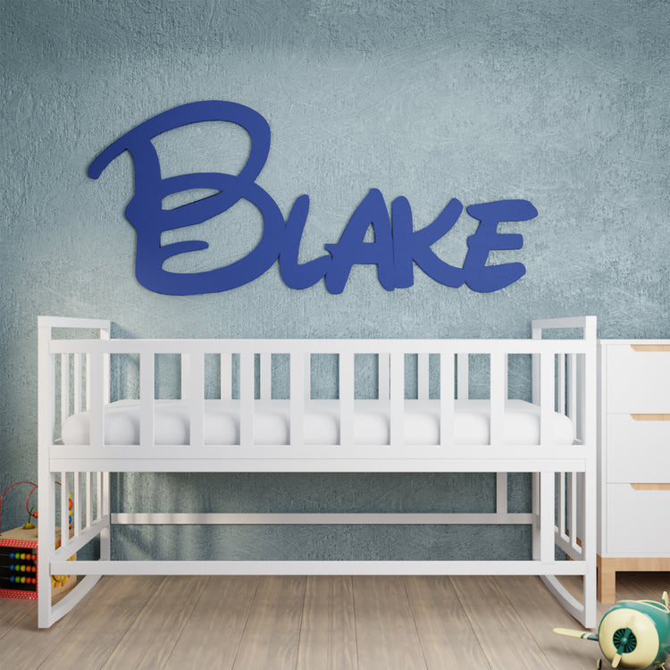 Personalized Wooden Nursery Name Sign