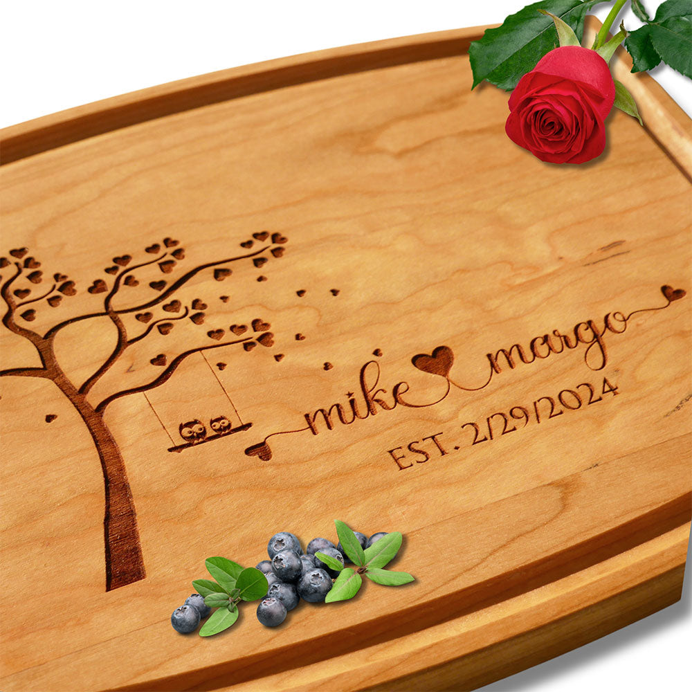 Butcher Block deals Cutting Board Wedding Anniversary Gift