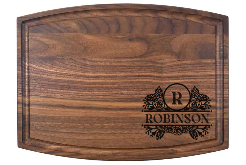 Personalized Walnut Cutting Board