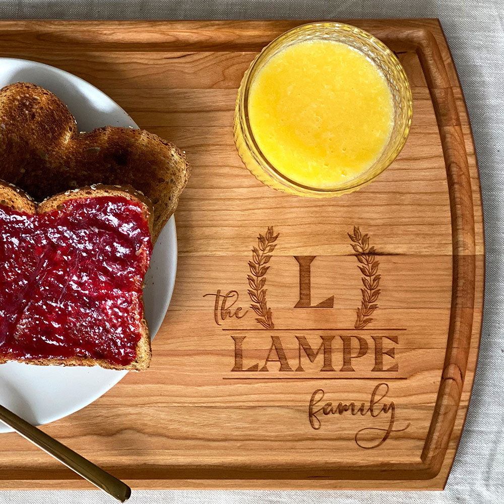 Personalized Cherry Cutting Boards