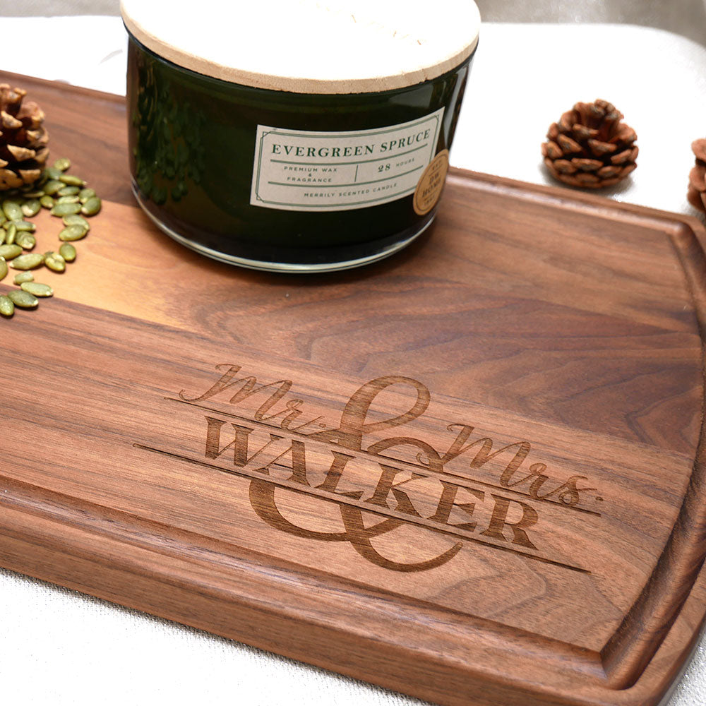 Personalized Walnut Cutting Boards