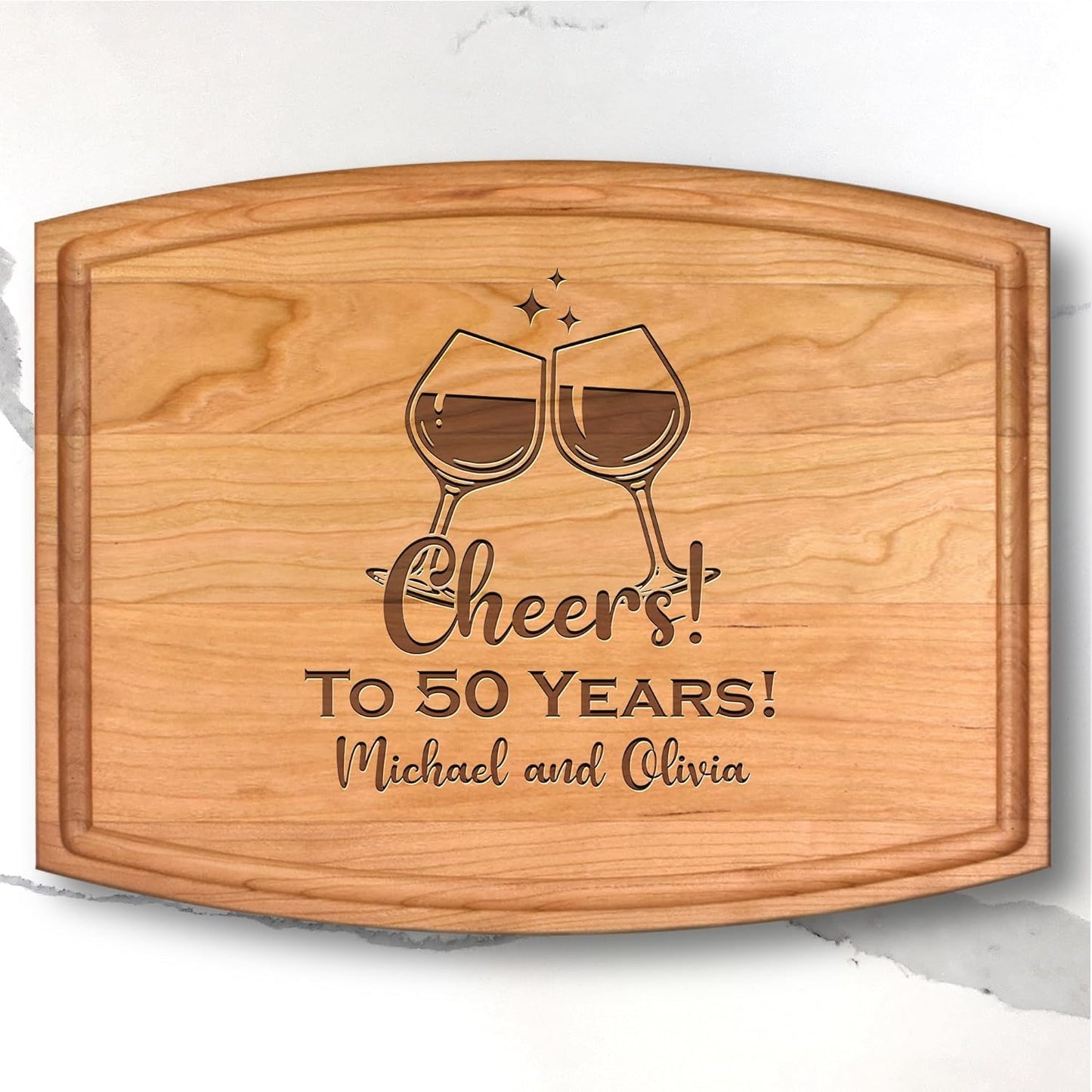 Personalized Cutting Board - Unique Wedding Gift Idea