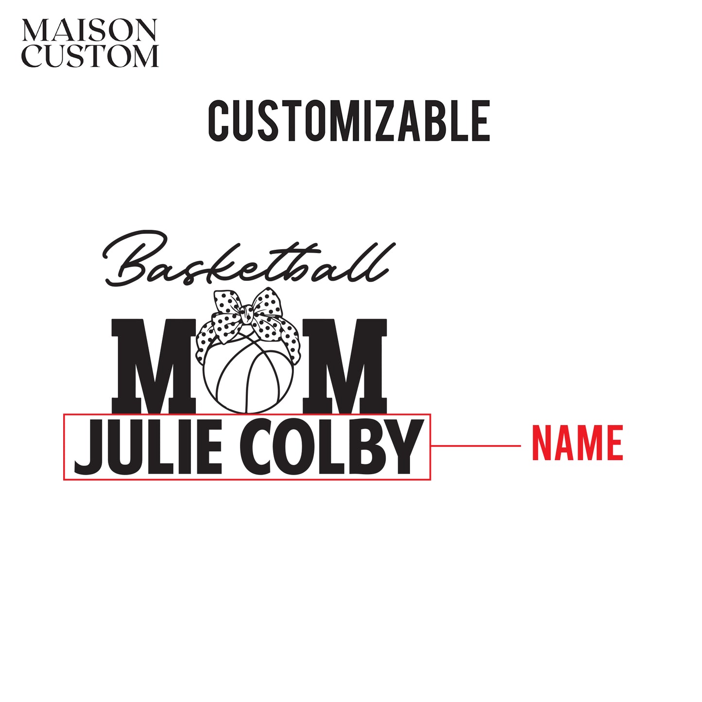 Personalized Stemless Wine Glass - Basketball Mom