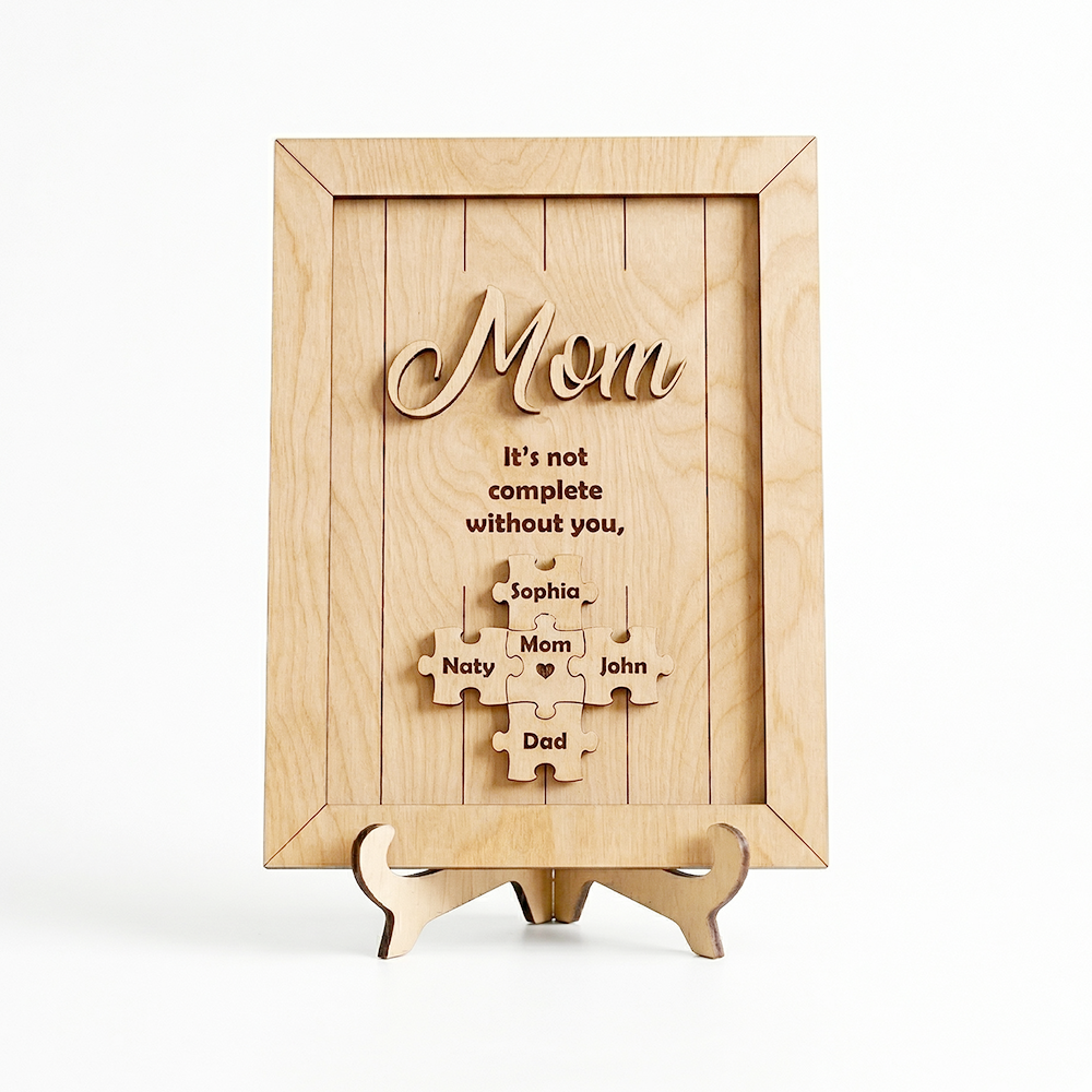 Personalized Puzzle Frame – “The Centerpiece”