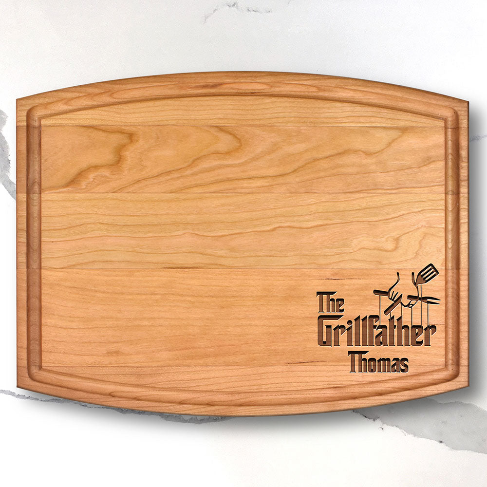 Personalized Cutting Board, deals Custom Cutting Board, Engraved Cutting Board, Father's Day Dad BBQ Gifts for Him Walnut --21087-CUTB-002