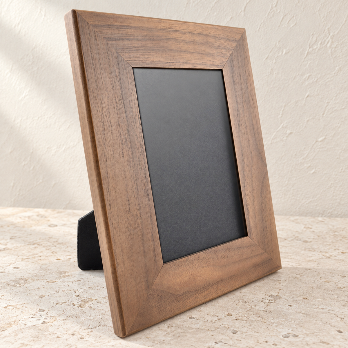 The Frame - "Walnut" - 4 X 6 photographed on pale limestone
