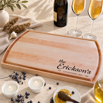Personalized Cutting Board - "Family"