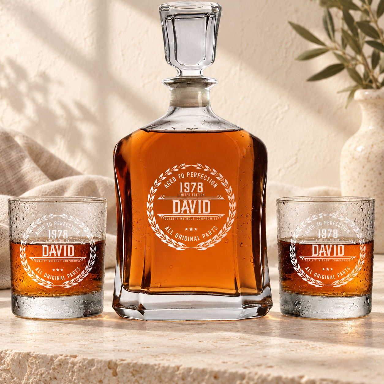 Personalized Decanter