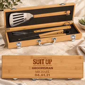 The Sizzle BBQ Box Set - "Suit Up Groomsman"