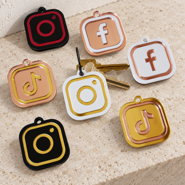 The Tap - NFC Keychain — editorial product photograph