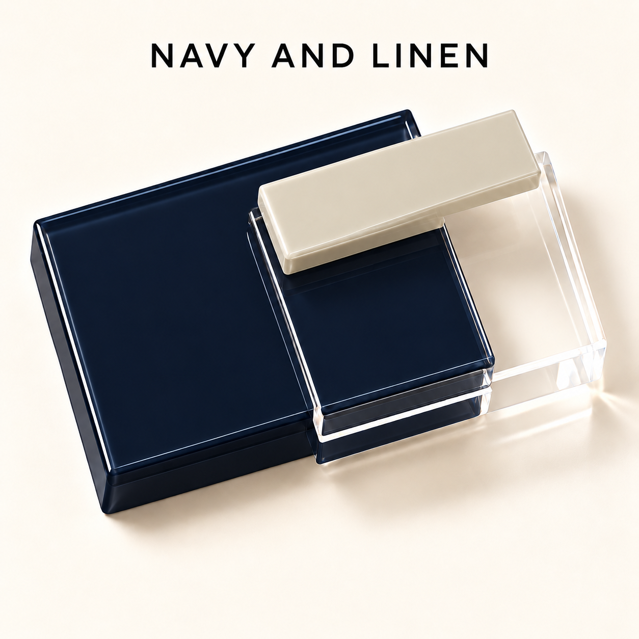 Navy and Linen
