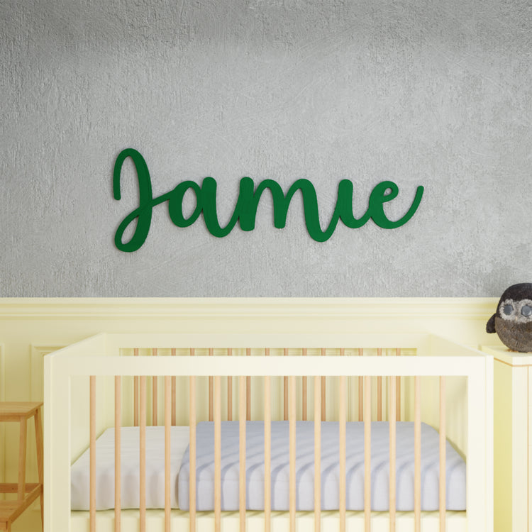 Personalized Wooden Nursery Name Sign