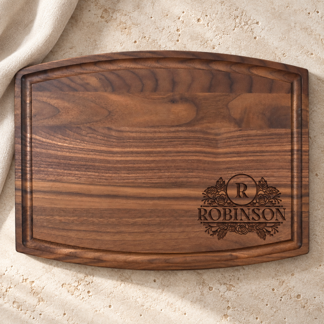 The Arched - Walnut - Small