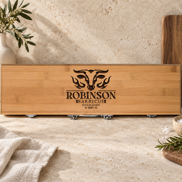 personalized bbq tool set — gallery view 1
