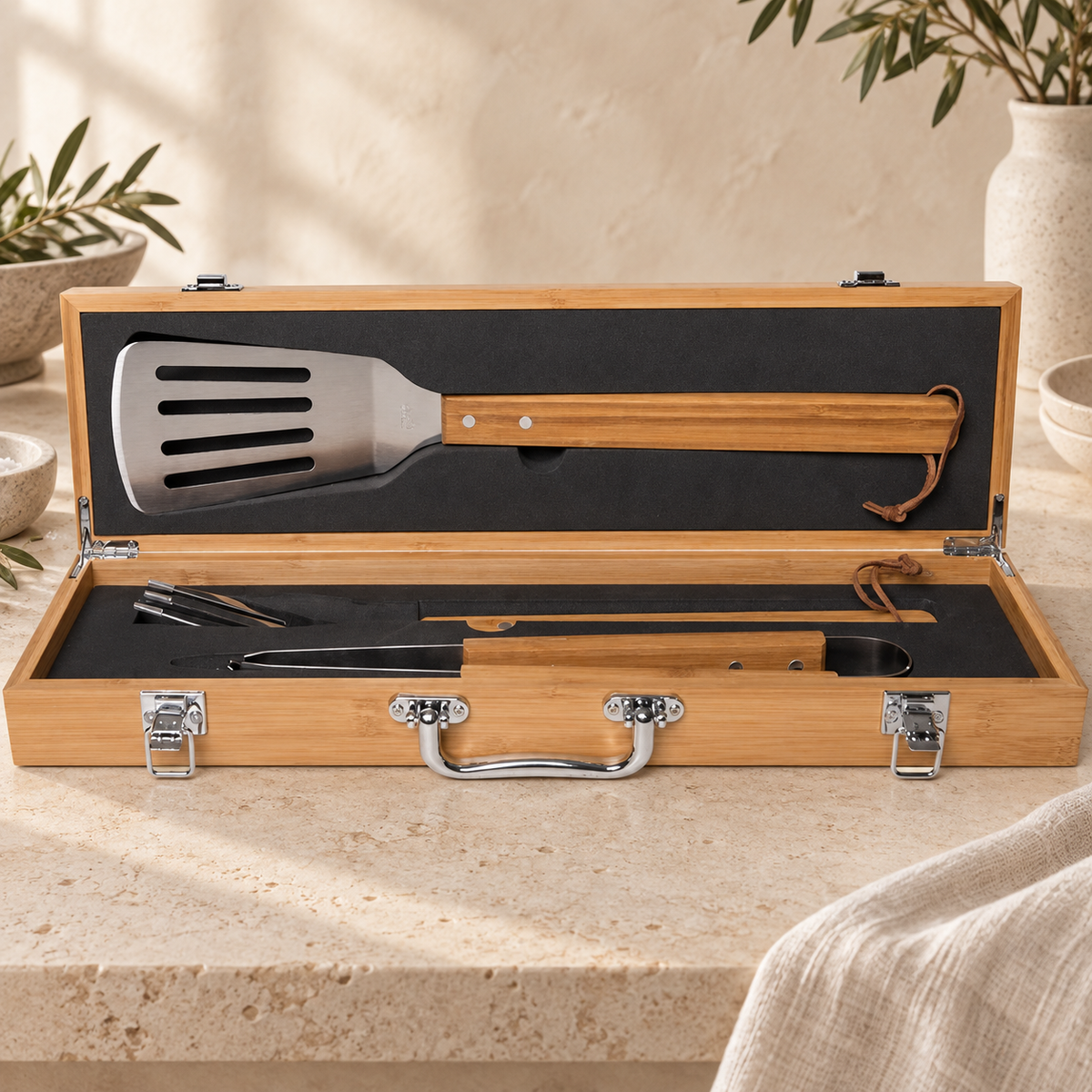 personalized bbq tool set — gallery view 8