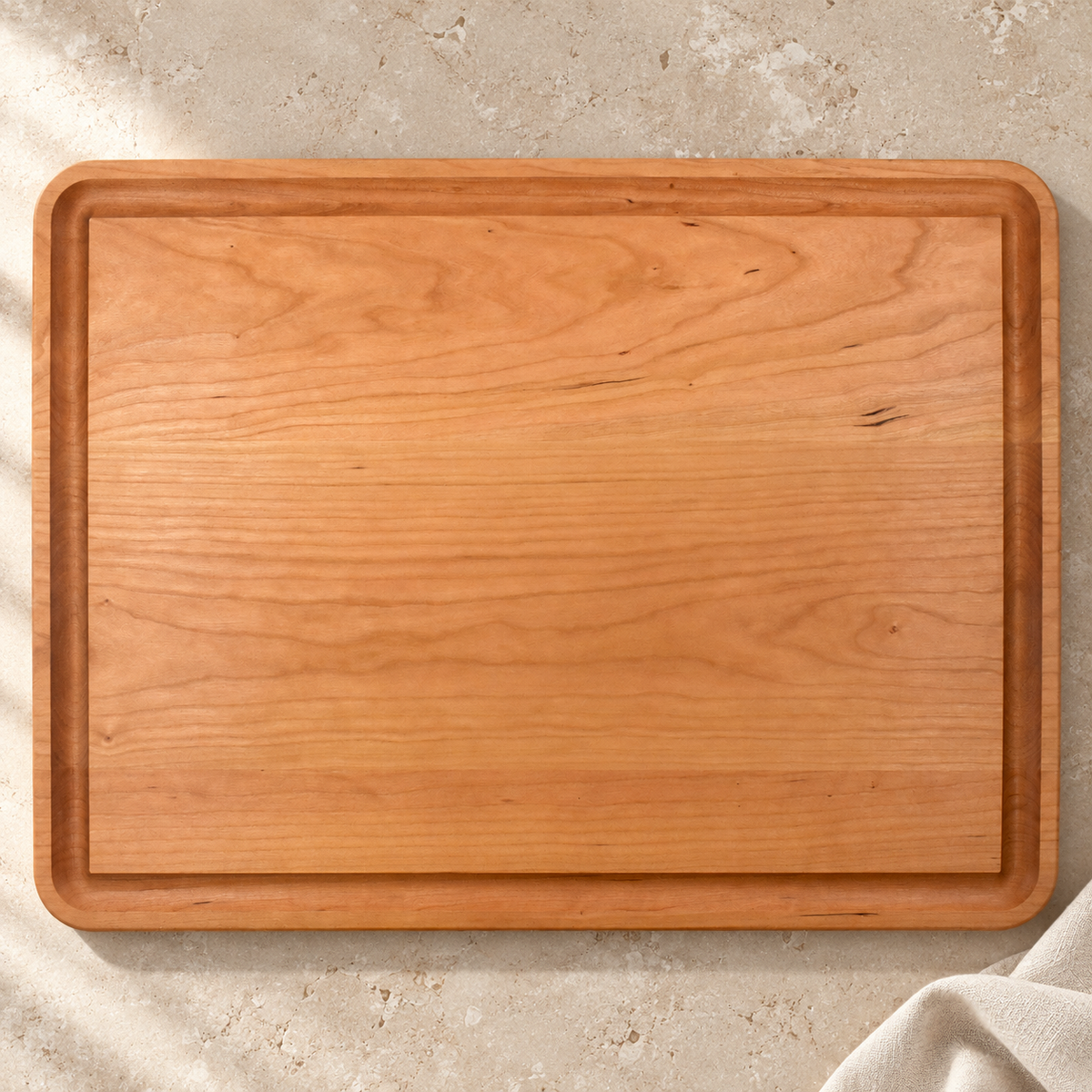 The Butcher Block - Cherry - Extra Large, gallery view 2, photographed in natural light