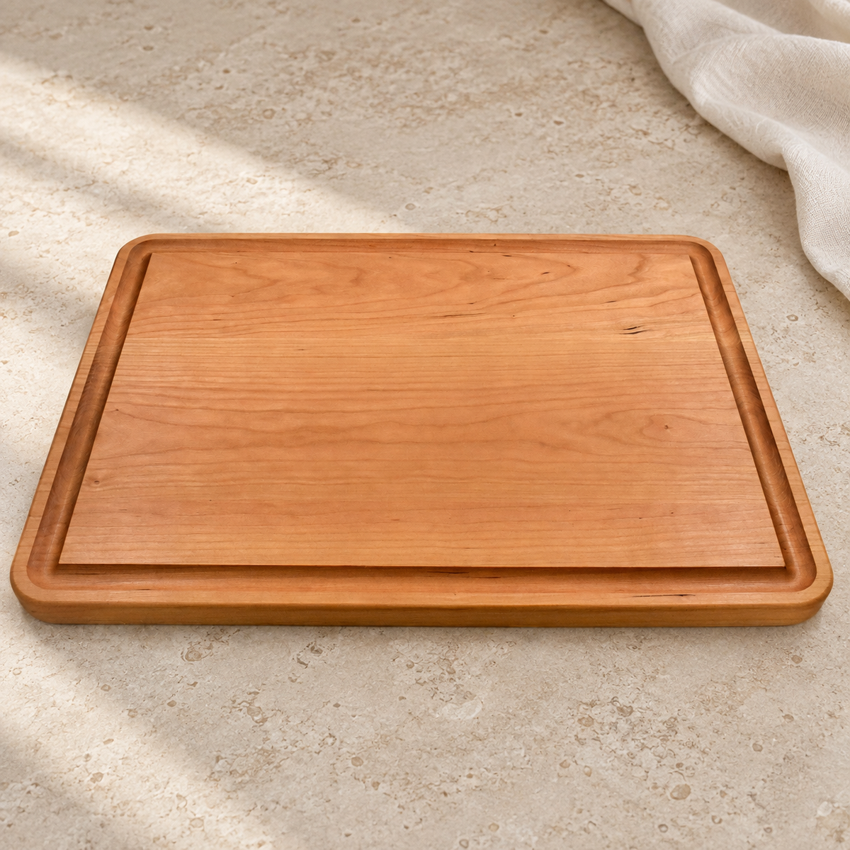 The Butcher Block - Cherry - Extra Large, gallery view 4, photographed in natural light