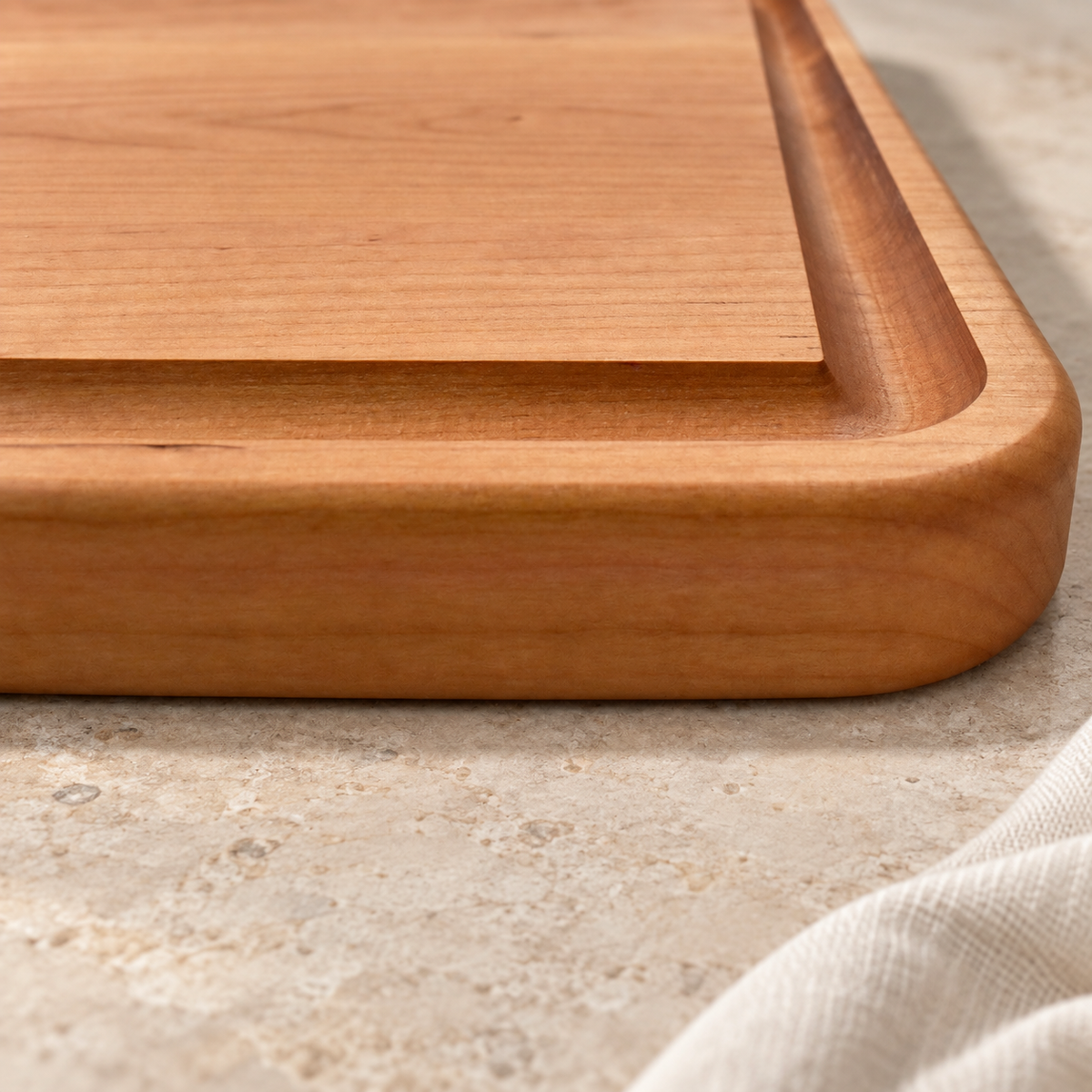The Butcher Block - Cherry - Extra Large, gallery view 5, photographed in natural light