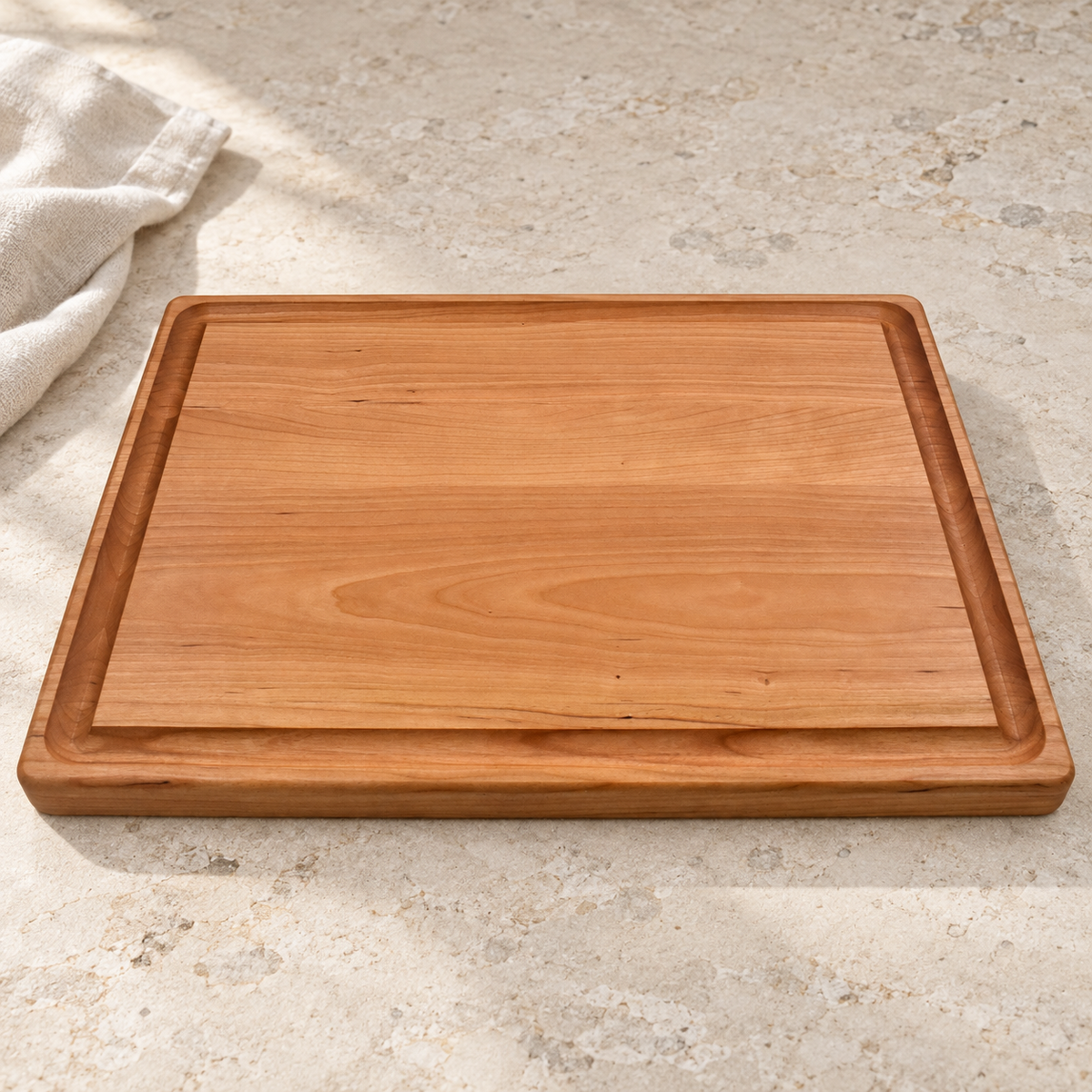 The Butcher Block - Cherry - Large, gallery view 4, photographed in natural light