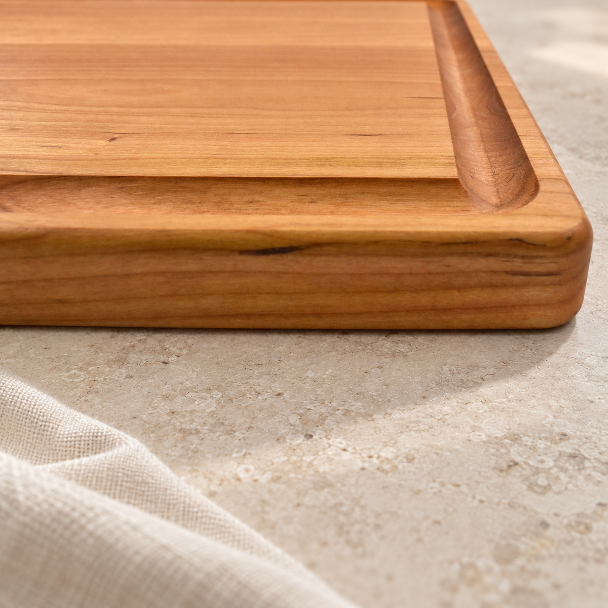 The Butcher Block - Cherry - Large, gallery view 5, photographed in natural light