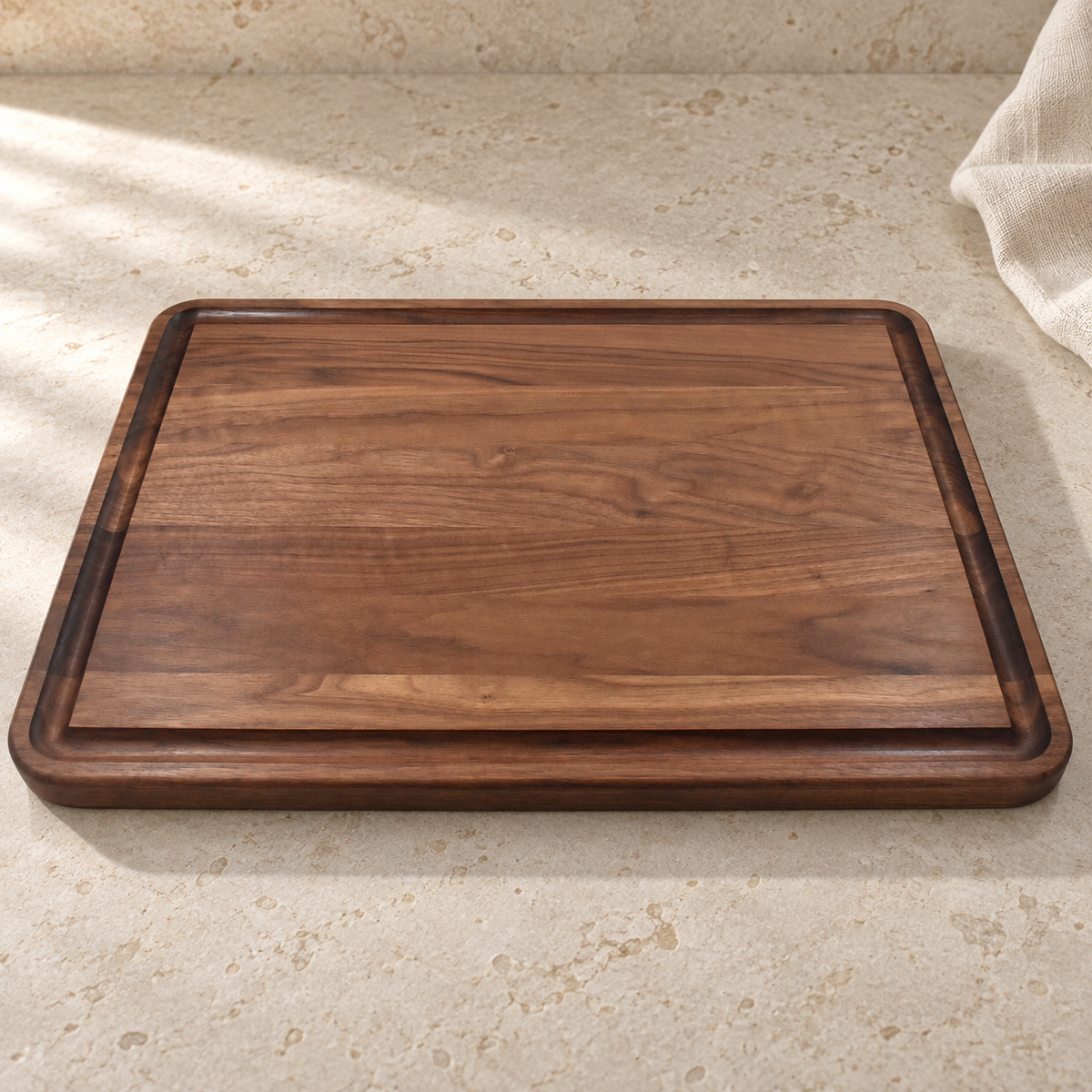 The Butcher Block - Walnut - Extra Large, gallery view 4, photographed in natural light