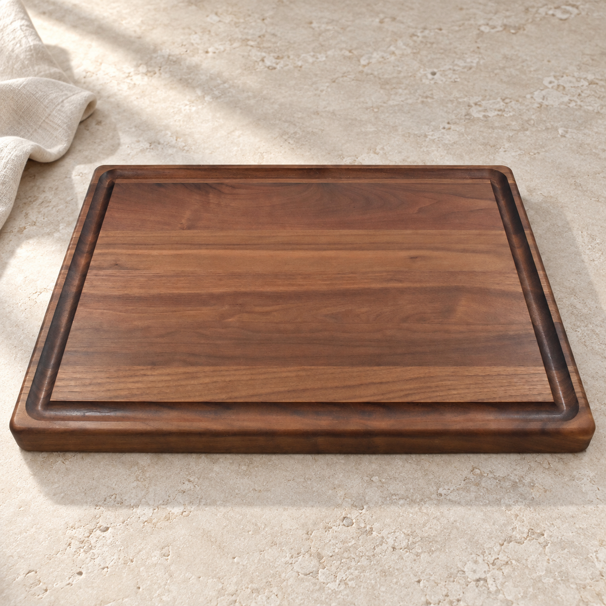 The Butcher Block - Walnut - Large, gallery view 4, photographed in natural light
