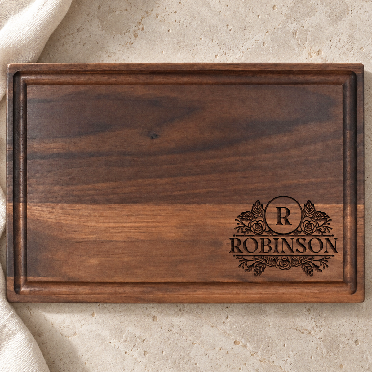 The Groove - Walnut - Small, gallery view 1, photographed in natural light