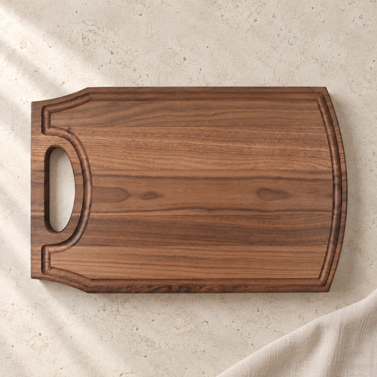 The Handle - Walnut, gallery view 2, photographed in natural light