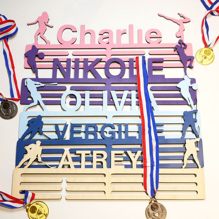 personalized medal holders