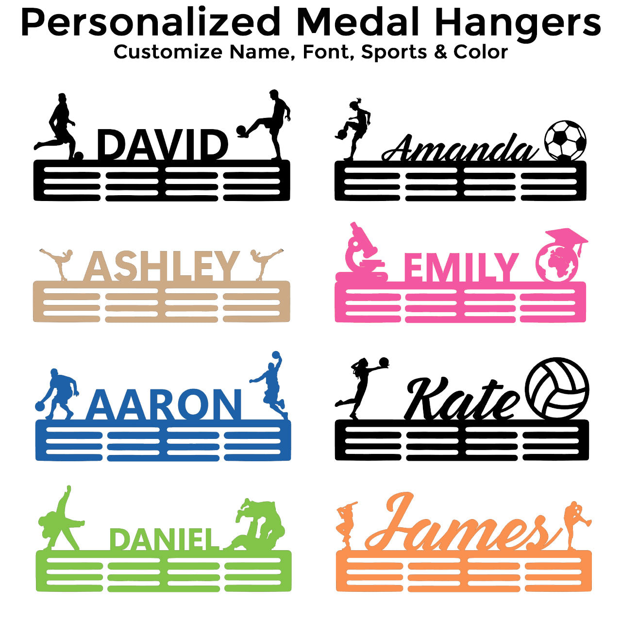 Medal holder orders for kids sports