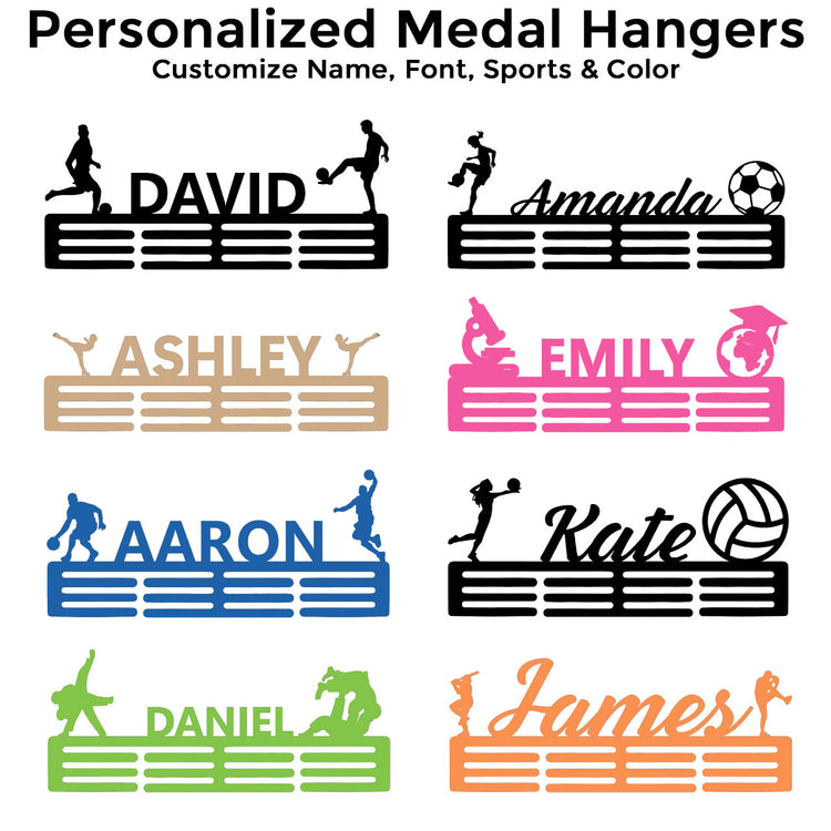 Personalized Medal Hanger
