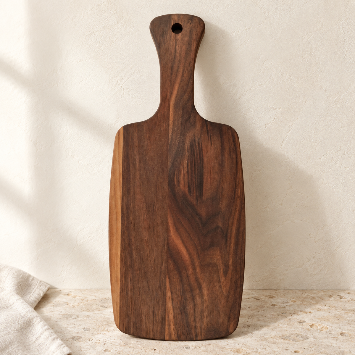 The Paddle - Walnut, gallery view 2, photographed in natural light