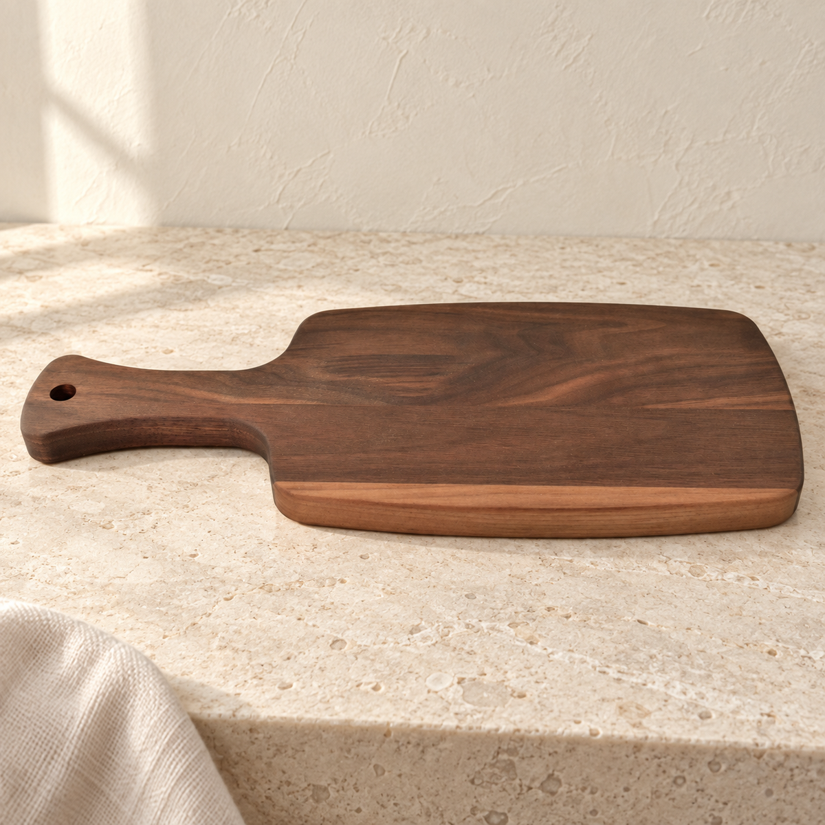 The Paddle - Walnut, gallery view 4, photographed in natural light
