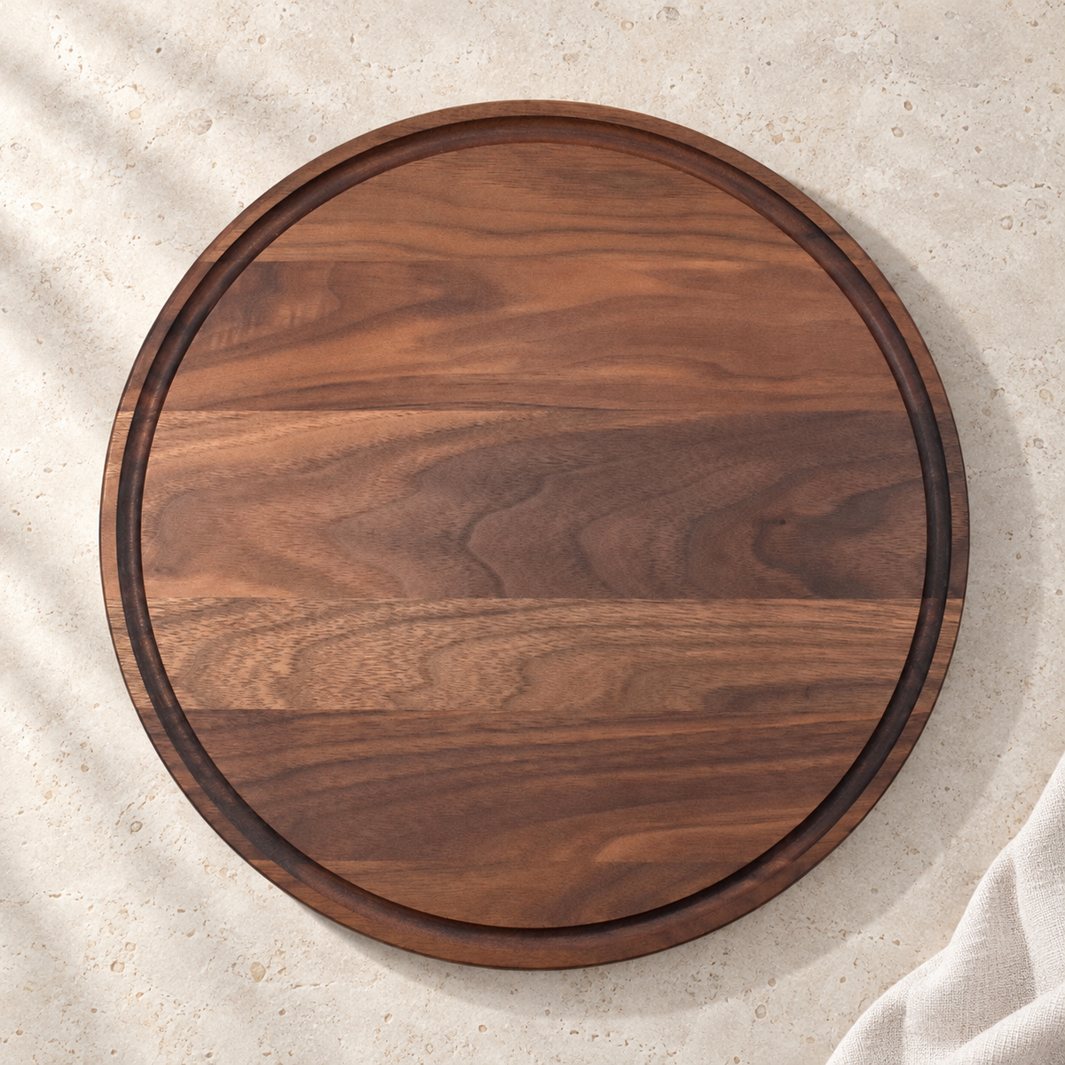 The Sphere - Walnut - Large, gallery view 2, photographed in natural light