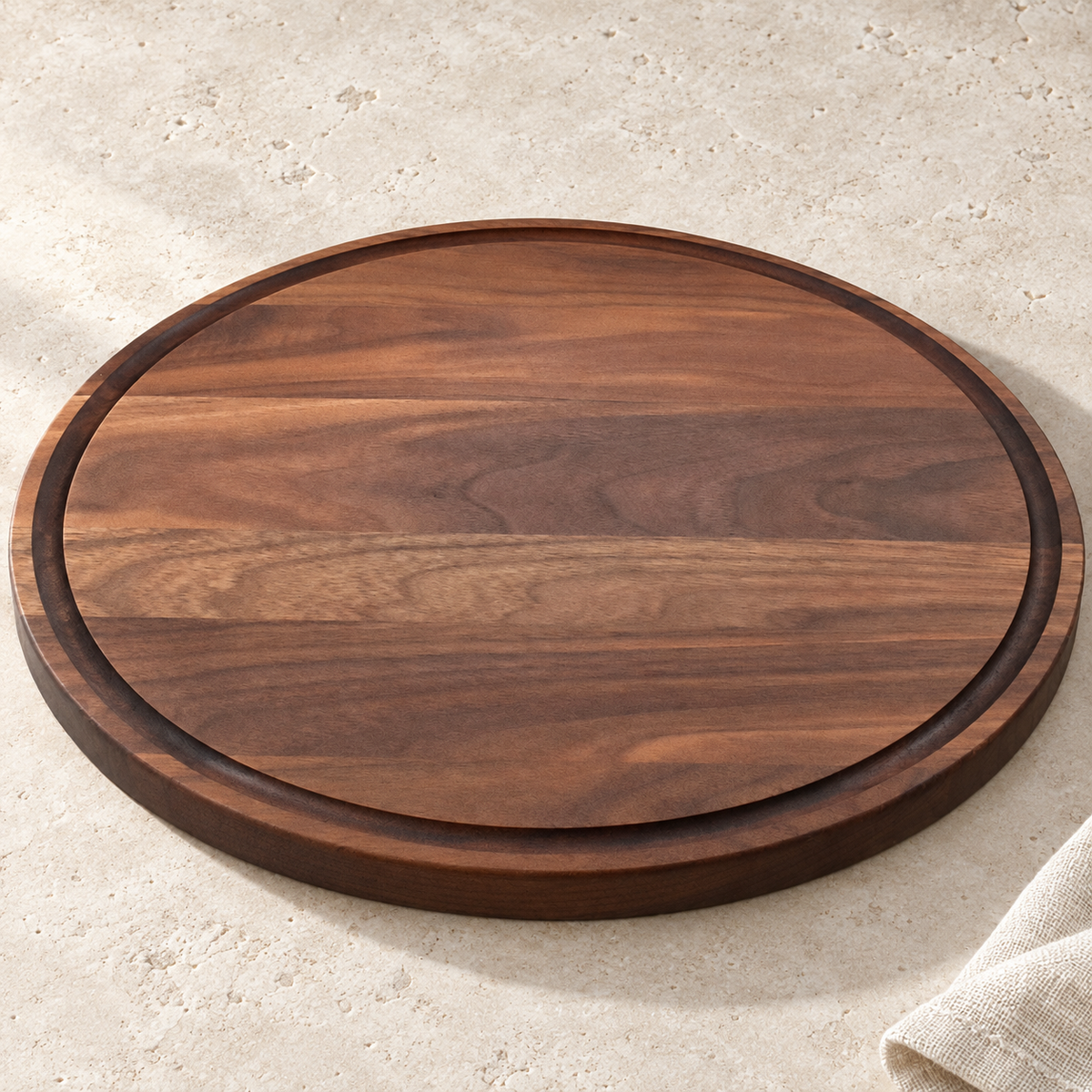 The Sphere - Walnut - Large, gallery view 4, photographed in natural light
