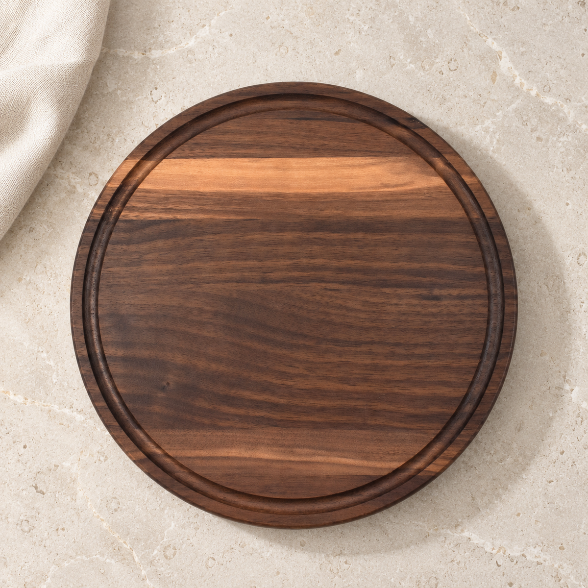 The Sphere - Walnut - Small, gallery view 2, photographed in natural light