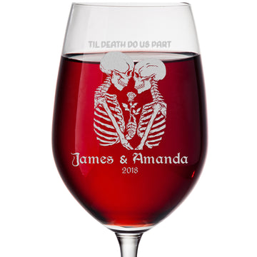 Personalized Wine Glass - 