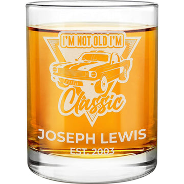 Personalized Whiskey Glass - 