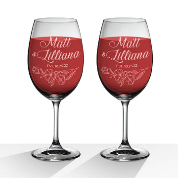 Personalized Wine Glass - 