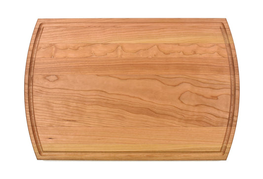 Recipe Cutting Board - Cherry - Large - Arched