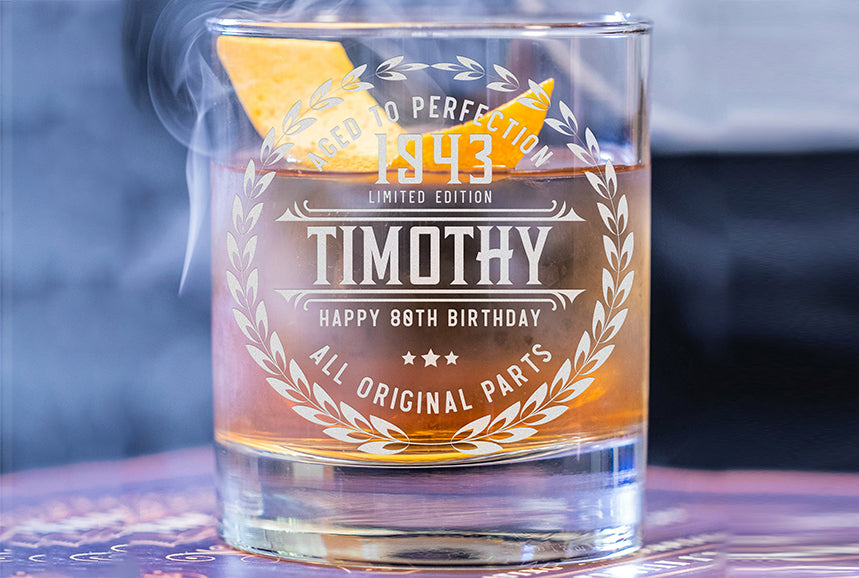 Personalized Whiskey Glass