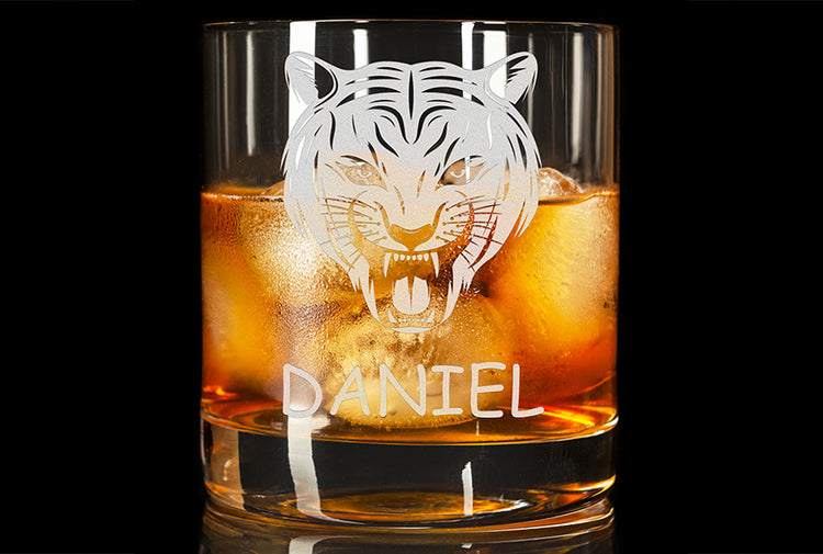 Personalized Whiskey Glass
